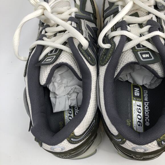New Balance 1906A Unisex W12.5/M11 Green Mesh Lace Up Casual Sneaker - Picture 13 of 14